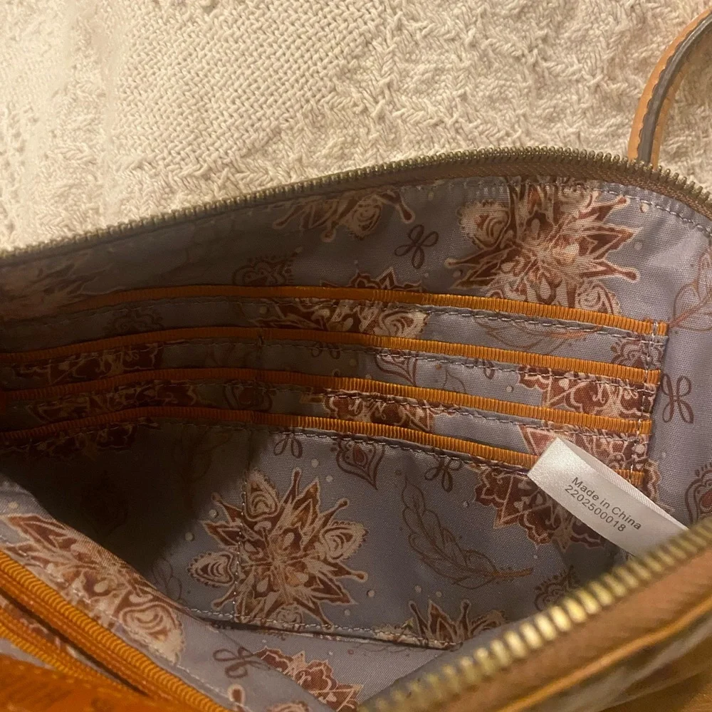 HOBO Tan Leather Wristlet - Picture 4 of 4